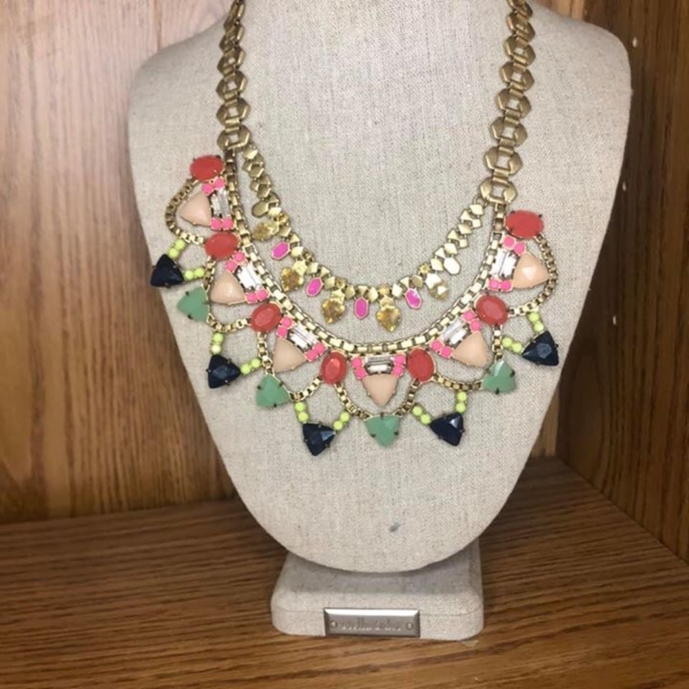 Stella & Dot Fanella Statement Necklace